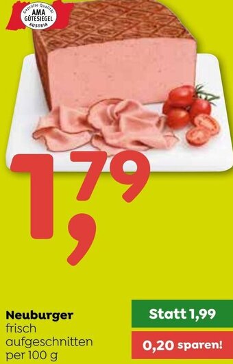 ADEG Neuburger 100g Angebot