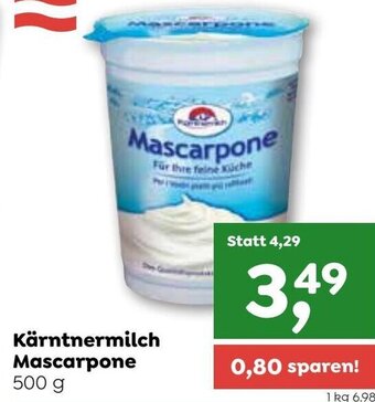 ADEG Kärntnermilch Mascarpone 500 g Angebot