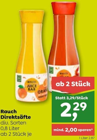 ADEG Rauch Direktsäfte 0,8 Liter Angebot