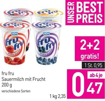 Sutterlüty fru fru Sauermilch mit Frucht 200g Angebot