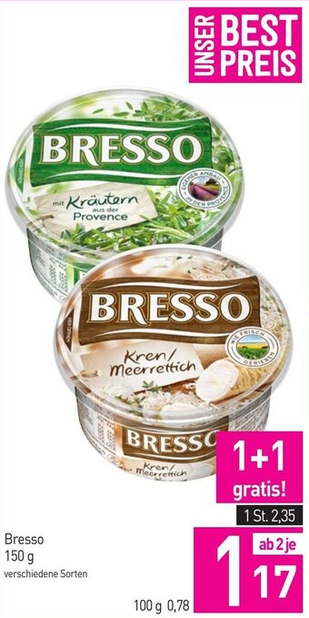Sutterlüty Bresso 150 g Angebot