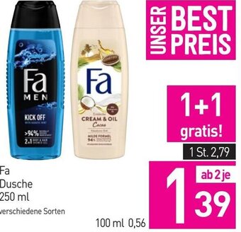Sutterlüty Fa Dusche 250 ml Angebot