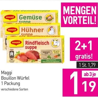 Sutterlüty Maggi Bouillon Würfel 1 Packung Angebot