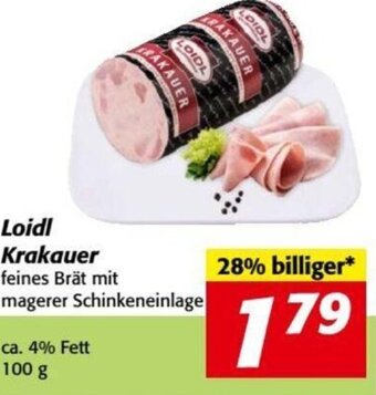 Nah&Frisch Loidl Krakauer 100g Angebot