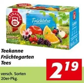Nah&Frisch Teekanne Früchtegarten Tees 20er Angebot