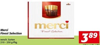 Nah&Frisch Merci Finest Selection 210-250 g Angebot