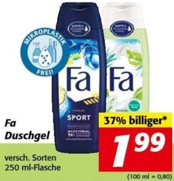 Nah&Frisch Fa Duschgel 250 ml Angebot