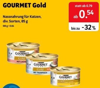 Das Futterhaus Gourmet Gold 85g Angebot