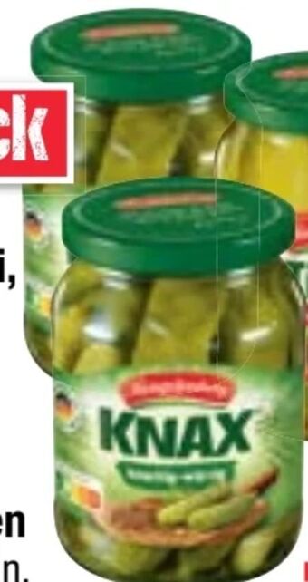 Maximarkt Knax gurken Angebot