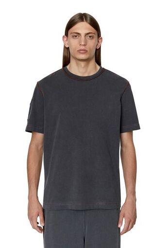 Diesel T-shirt mit logo-cutout Angebot