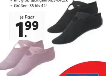 Lidl Damen yoga-socken Angebot