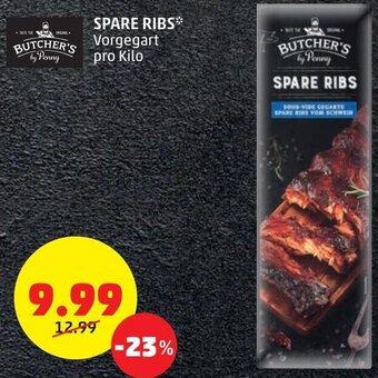 PENNY Spare Ribs pro Kilo Angebot