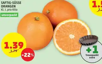 PENNY Saftig-Süsse Orangen pro Kilo Angebot