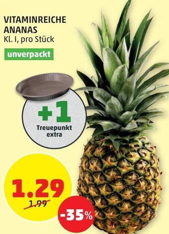 PENNY Vitaminreiche Ananas Angebot
