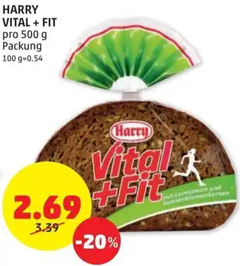 PENNY Harry Vital + Fit 500g Angebot