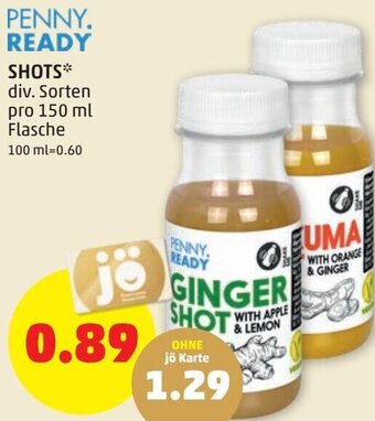 PENNY Penny Ready Shots 150 ml Angebot