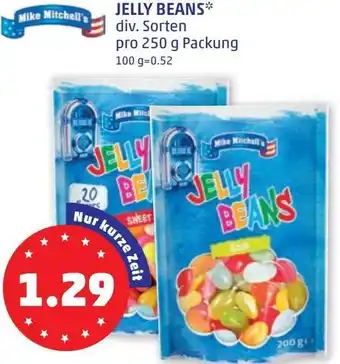 PENNY Mike Mitchell's Jelly Beans 250g Angebot