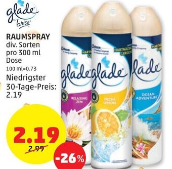 PENNY Glade Raumspray 300ml Angebot