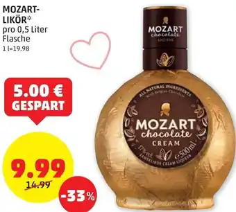 PENNY Mozart-Likör 0,5 Liter Angebot