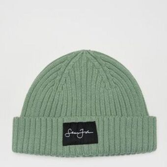 Snipes Script logo rib knit short beanie Angebot