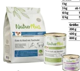 Das Futterhaus Natur plus Angebot