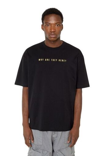 Diesel T-shirt mit stickerei vorn Angebot