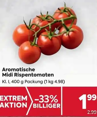Billa Aromatische Midi Rispentomaten 400g Angebot