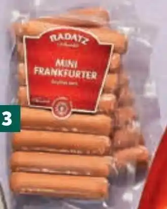 Billa Radatz Mini Frankfurter 440g Angebot