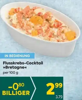 Billa Flusskrebs-Cocktail Bretagne 100g Angebot