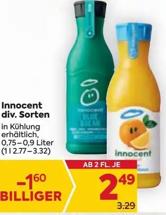 Billa Innocent div. Sorten 0,75-0,9 Liter Angebot
