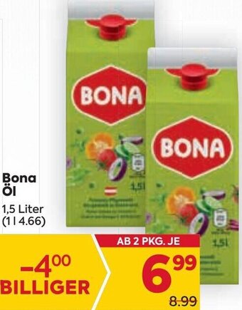 Billa Bona Öl 1,5 Liter Angebot