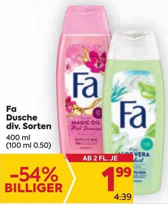 Billa Fa Dusche div. Sorten 400 ml Angebot