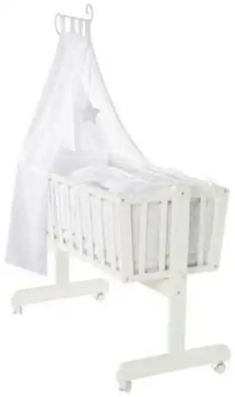 Mömax Wiegenset in weiß, 4-teiliges set Angebot