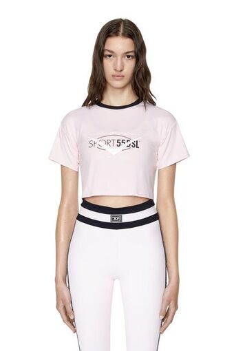 Diesel Kurzes t-shirt mit pfirsichtextur Angebot
