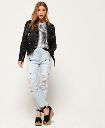Superdry Riley girlfriend jeans Angebot