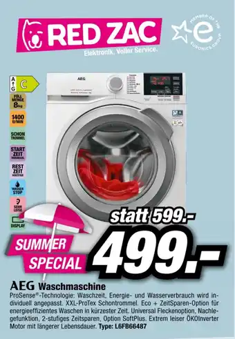 Red Zac AEG Waschmaschine Angebot