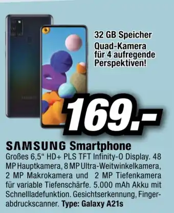 Red Zac Samsung Smartphone Galaxy A21s Angebot
