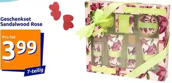 Action Geschenkset Sandalwood Rose Angebot