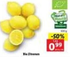 Lidl Bio Zitronen Angebot