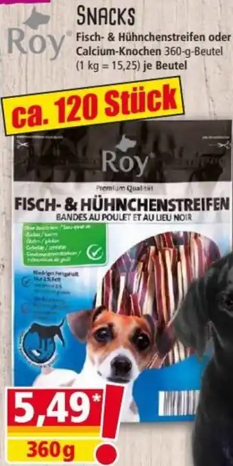Norma Roy Snacks 360g Angebot