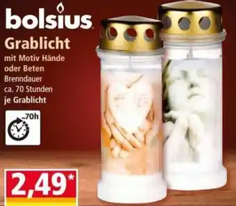 Norma Bolsius Grablicht Angebot