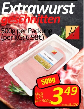 Wurstico Extrawurst 500g Angebot