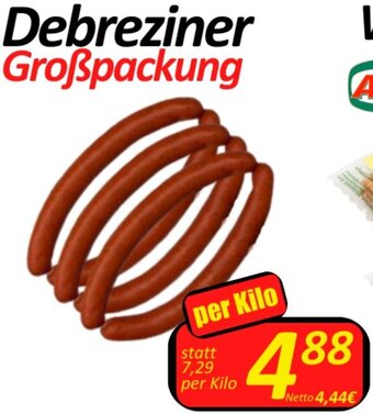 Wurstico Debreziner per kilo Angebot