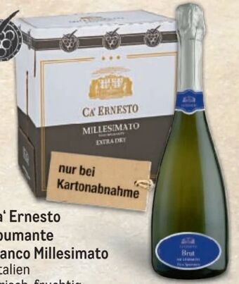 Metro Spumante bianco millesimato Angebot