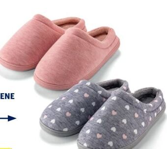Hofer Damen wohlfühlpantoffeln Angebot