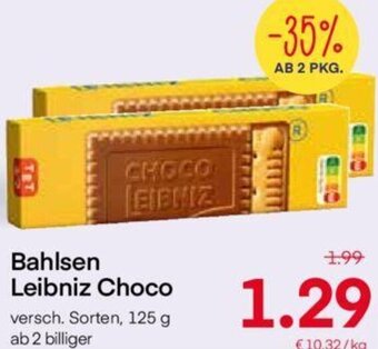 MPreis Bahlsen Leibniz Choco 125g Angebot