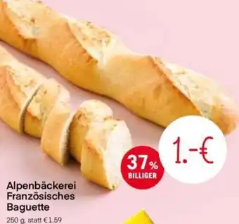 MPreis Alpenbäckerei Französisches Baguette 250g Angebot