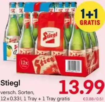 MPreis Stiegl 12x0.33l Angebot