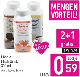 Sutterlüty Ländle Milch Drink 300 ml Angebot