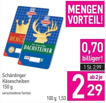 Sutterlüty Schärdinger Käsescheiben 150 g Angebot